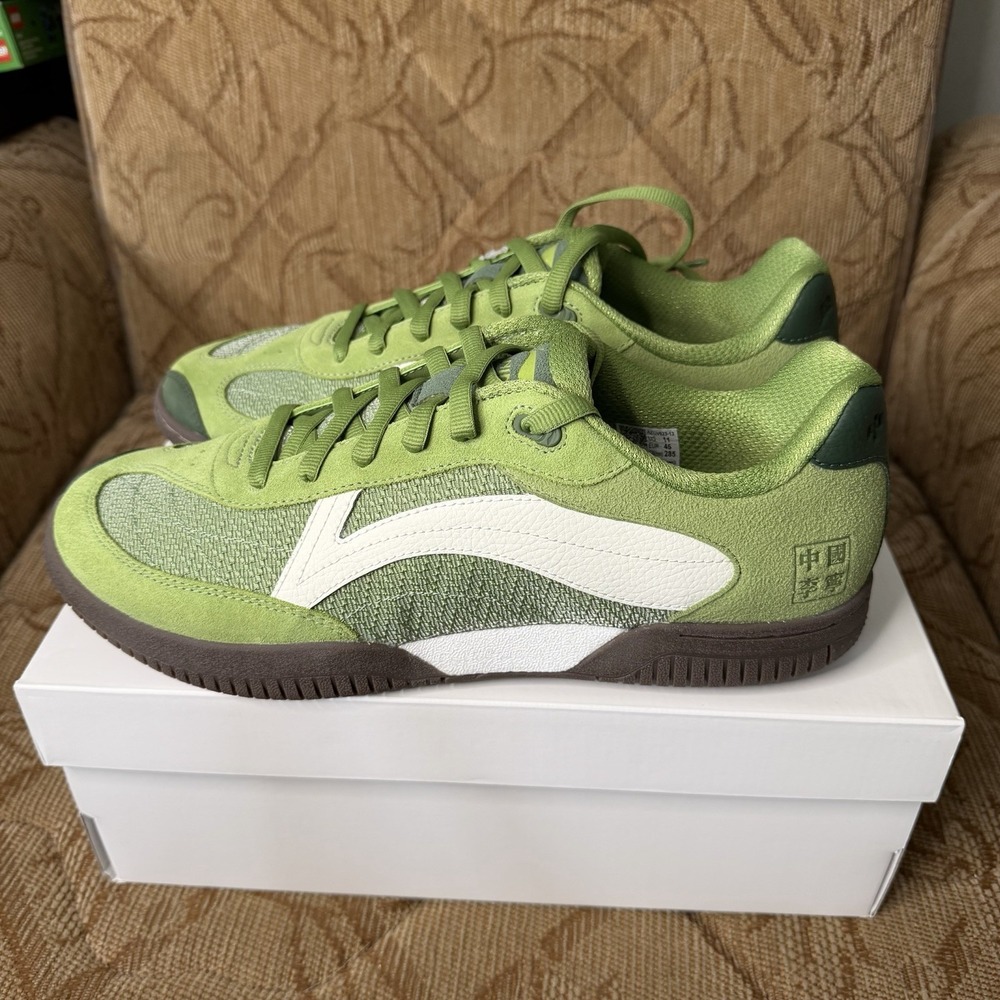 LI-NING Flow Unisex Classic Casual Shoes Shock Absorbing Daily Walking Size 11